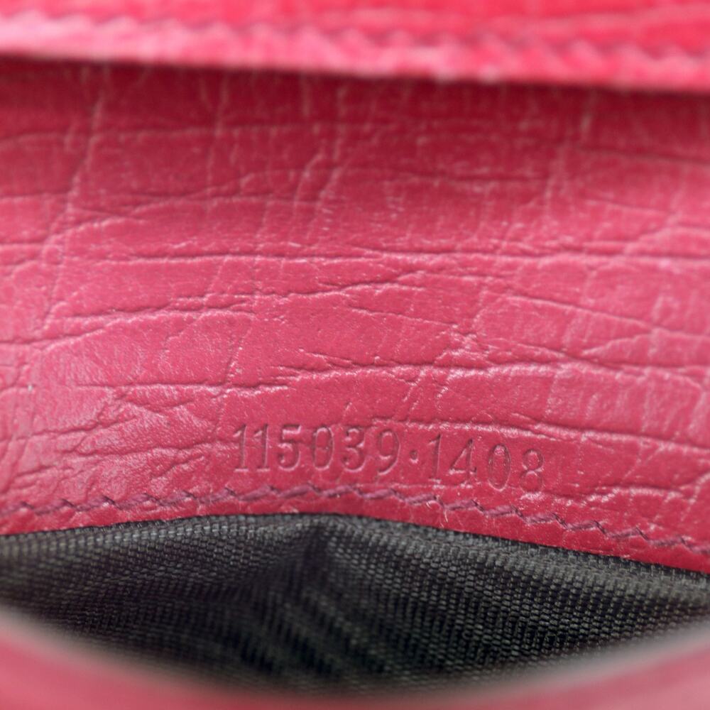 🔴 Gucci Trifold Wallet - GG Supreme Pink - Picture 9 of 9